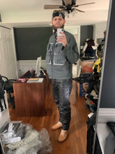 Load image into Gallery viewer, 2001 Vintage Burton Snowboarding x Acronym x Hiroshi Fujiwara Gunmetal Analog Q Cargo Jacket - Size XL
