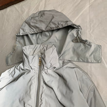 Load image into Gallery viewer, 2000s Armani Futuristic Reflective Glass Jacket with Modular Hood - Size XL