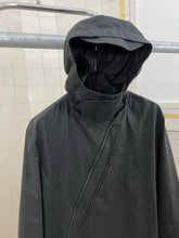 Load image into Gallery viewer, 2000s Vintage Alain Mikli Asymmetrical Coated Cotton Hooded Parka - Size M