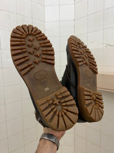 Load image into Gallery viewer, 1990s CDG Leather Buckle Boots - Size 9.5 US