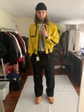 Load image into Gallery viewer, ss1993 Issey Miyake Yellow Nylon Tactical Zipper Blouson - Size L
