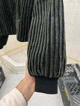 Load image into Gallery viewer, 1980s Armani Thick Corduroy Cardigan Jacket with Fleece Lining - Size L