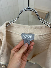 Load image into Gallery viewer, 1980s Marithe Francois Girbaud Wide Quarter Zip Sweater with Neck Cinching Detail - Size L