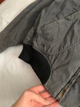 Load image into Gallery viewer, 1990s Armani Washed B-15 Bomber Jacket with Removable Fur Collar and Articulated Shoulder Gusset - Size XL