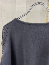 Load image into Gallery viewer, 1980s Issey Miyake Wide Sweatshirt with PVC Arm Detailing - Size M