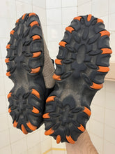 Load image into Gallery viewer, 2000s Oakley ‘Teeth’ Lace Up Sneakers in Grey and Orange - Size 10.5 US