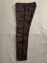 Load image into Gallery viewer, 2001 General Research Faded Plum Ribbed Paneled Bike Pants - Size L