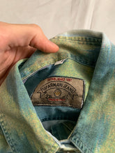 Load image into Gallery viewer, 1990s Armani Dyed Cropped Work Shirt - Size M