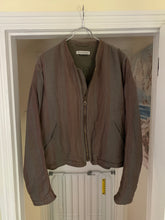 Load image into Gallery viewer, 1990s Armani Cropped Linen Collarless Swing Jacket - Size XL