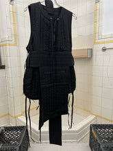 Load image into Gallery viewer, ss2016 Craig Green Crinkled Nylon Samurai Vest - Size OS