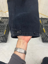 Load image into Gallery viewer, 1980s Marithe Francois Girbaud Pleated Denim Pants with Buttoned Pockets and Adjustable Hems - Size XL