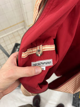Load image into Gallery viewer, 1990s Armani Oversized Striped Jacket with Pleated Hood Detailing - Size OS