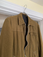 Load image into Gallery viewer, ss1999 CDGH+ Reversible Olive Work Jacket with Frill Lining - Size M