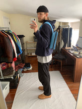 Load image into Gallery viewer, 2000s Mandarina Duck Panelled Cotton Zip Hoodie - Size L
