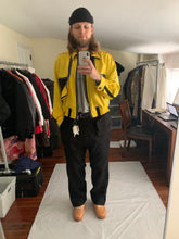 Load image into Gallery viewer, ss1993 Issey Miyake Yellow Nylon Tactical Zipper Blouson - Size L