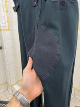 Load image into Gallery viewer, 1980s Katharine Hamnett Faded Black Cotton Joggers with Adjustable Cuffs - Size M