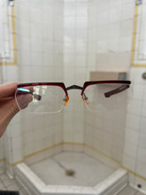 Load image into Gallery viewer, 1990s Issey Miyake x Alain Mikli Multi-Fold Red Sunglasses - Size OS
