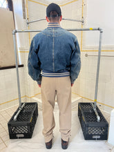 Load image into Gallery viewer, 1980s Katharine Hamnett Denim Teddy Jacket with Hidden Cargo Pocket- Size L