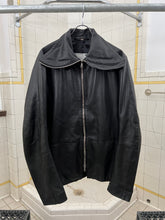 Load image into Gallery viewer, 1990s Vexed Generation Leather Ninja Neck Jacket - Size XL