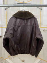 Load image into Gallery viewer, 1990s Armani Leather Bomber With Quilted Lining - Size M