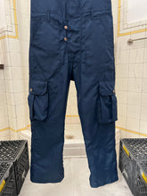 Load image into Gallery viewer, 1990s Dexter Wong Nylon Cargo Waders with Faux Fur Trim - Size L