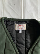 Load image into Gallery viewer, 1990s Armani Forest Green Padded Quilted Vest - Size L