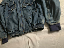 Load image into Gallery viewer, aw1986 Katharine Hamnett Denim Cargo Bomber Jacket - Size L