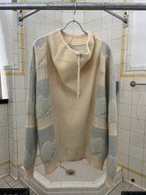 Load image into Gallery viewer, 1980s Marithe Francois Girbaud x Maillaparty Intarsia Cloud Sweater with Cowl Neck - Size XL