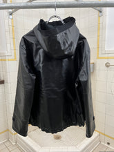 Load image into Gallery viewer, 1990s Armani Faux-Leather French Chemical Parka - Size M