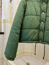 Load image into Gallery viewer, 1990s Armani Jade Iridescent Cropped Puffer - Size S