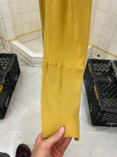 Load image into Gallery viewer, 1980s Issey Miyake Yellow Sweatpants with Ribbed Pocket Detailing - Size OS