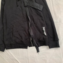 Load image into Gallery viewer, 2015 Kiko Kostadinov x Stussy Split Reconstructed Black Hoodie - Size XL
