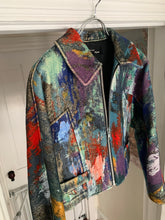 Load image into Gallery viewer, 1991 CDG Cropped Painted Wool Jacket - Size S