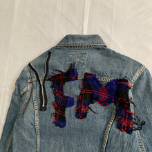Load image into Gallery viewer, 2000s Yohji Yamamoto x Spotted Horse Patchwork &amp; Reconstructed Denim Jacket - Size M