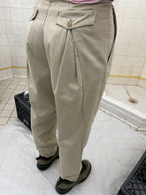 Load image into Gallery viewer, 1980s Marithe Francois Girbaud x Closed Double Pleated Trousers with Double Pleated Back Pockets - Size S