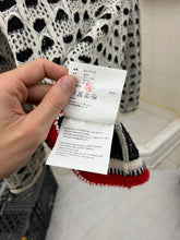 Load image into Gallery viewer, 2001 Comme des Garcons Low Gauge Knitted Cutout Sweater - Size S