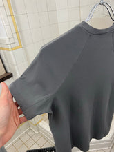 Load image into Gallery viewer, Late 1990s Mandarina Duck Charcoal Grey Contemporary Cut Tee - Size XS