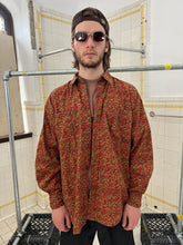 Load image into Gallery viewer, 1980s Katharine Hamnett Oversized Graphic Cargo Pocket Shirt - Size OS
