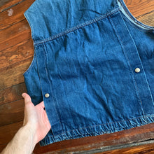 Load image into Gallery viewer, 1990s Armani Denim Vest - Size S