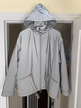 Load image into Gallery viewer, 2000s Armani Futuristic Reflective Glass Jacket with Modular Hood - Size XL