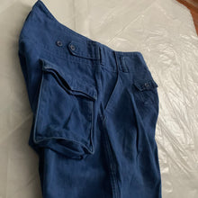 Load image into Gallery viewer, 1980s Katharine Hamnett High Waist &amp; Tapered Military Trousers - Size M