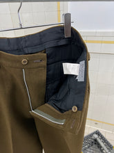 Load image into Gallery viewer, aw2004 Yohji Yamamoto Wool Cashmere Blend Work Trousers - Size L