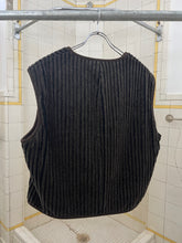 Load image into Gallery viewer, 1990s Armani Thick Corduroy Vest with Fleece Lining - Size XL