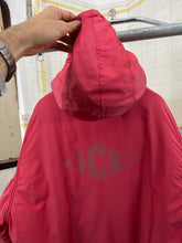 Load image into Gallery viewer, 1990s Armani Iridescent Pink Hooded Bomber - Size L