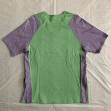 Load image into Gallery viewer, ss2019 Kiko Kostadinov Panneled Jersey Shirt with Large Split Hem - Size S