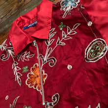 Load image into Gallery viewer, ss2005 Junya Watanabe Sequin and Embroidered Pullover Polo - Size M