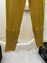 Load image into Gallery viewer, 1980s Issey Miyake Yellow Sweatpants with Ribbed Pocket Detailing - Size OS