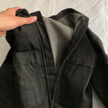 Load image into Gallery viewer, ss2004 Junya Watanabe Faded Military Cargo Pocket Blouson with Stencil &amp; Patch Detailing - Size M