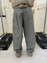 Load image into Gallery viewer, 1980s Issey Miyake Hemp Blend Waist Cinch Trousers with Gurkha Closure - Size L