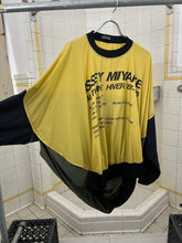 Load image into Gallery viewer, aw1987 Issey Miyake Earth Tone Nylon Circle Pattern Staff Crewneck - Size OS